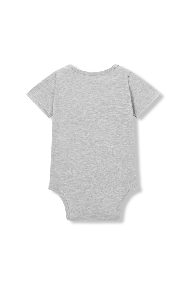 Milkbarn Luxe Solid One Piece, Alternate, color, Grey Melange