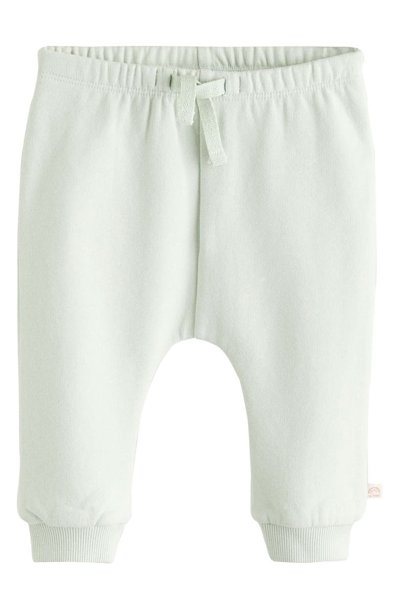 NEXT Little Bambino Sweatshirt & Joggers Set, Alternate, color, Green