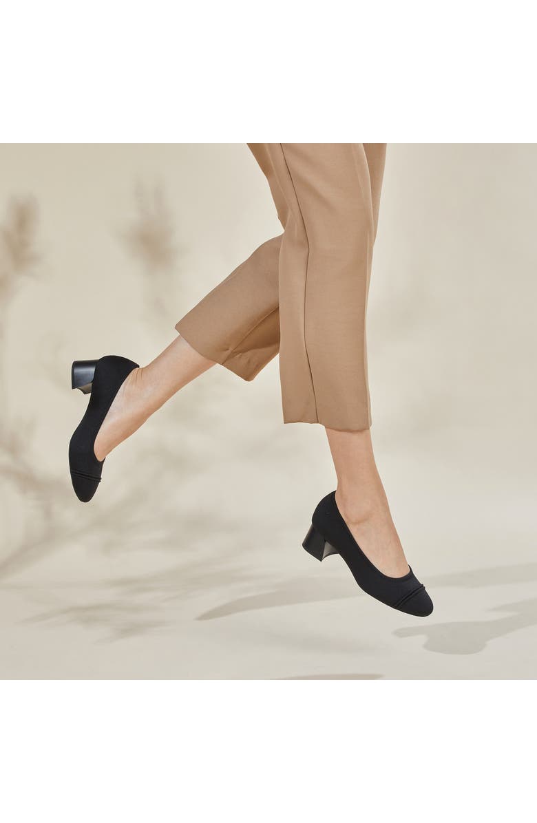 VIVAIA Almond-Toe Chunky Heels, Alternate, color,