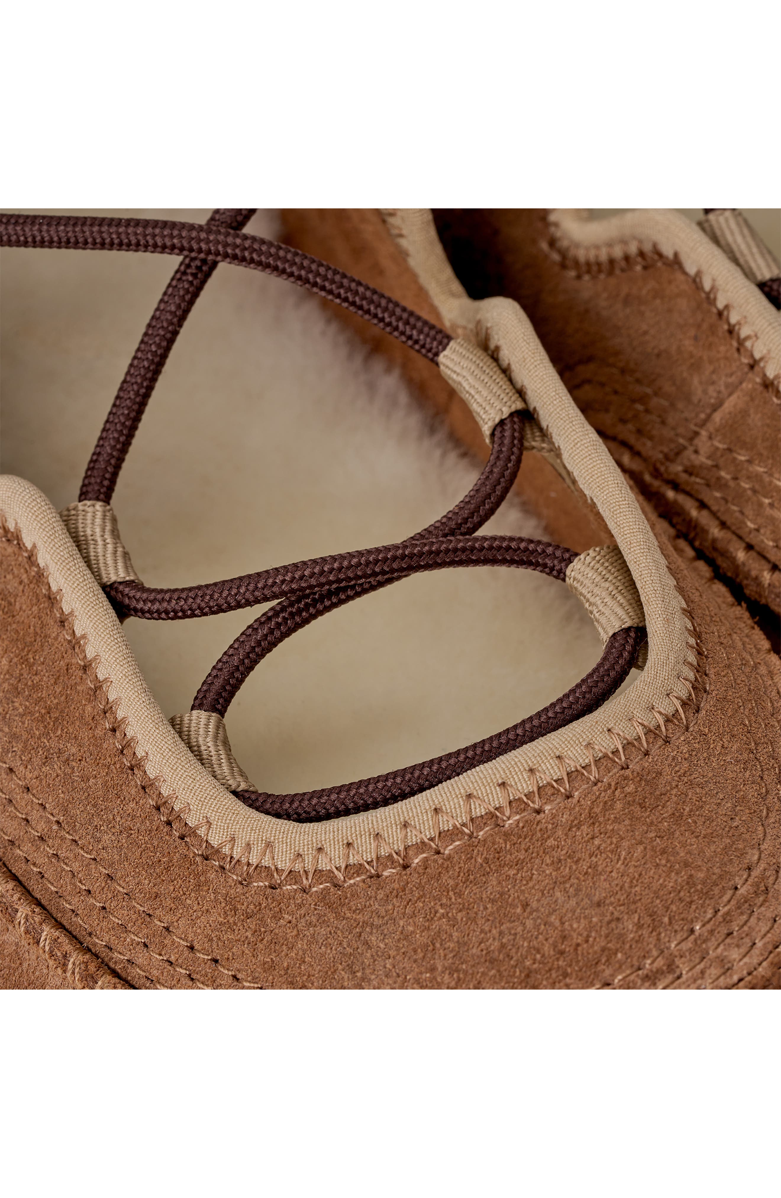 UGG<sup>®</sup> Quill Ballet Sneaker, Alternate, color, Chestnut / Sand