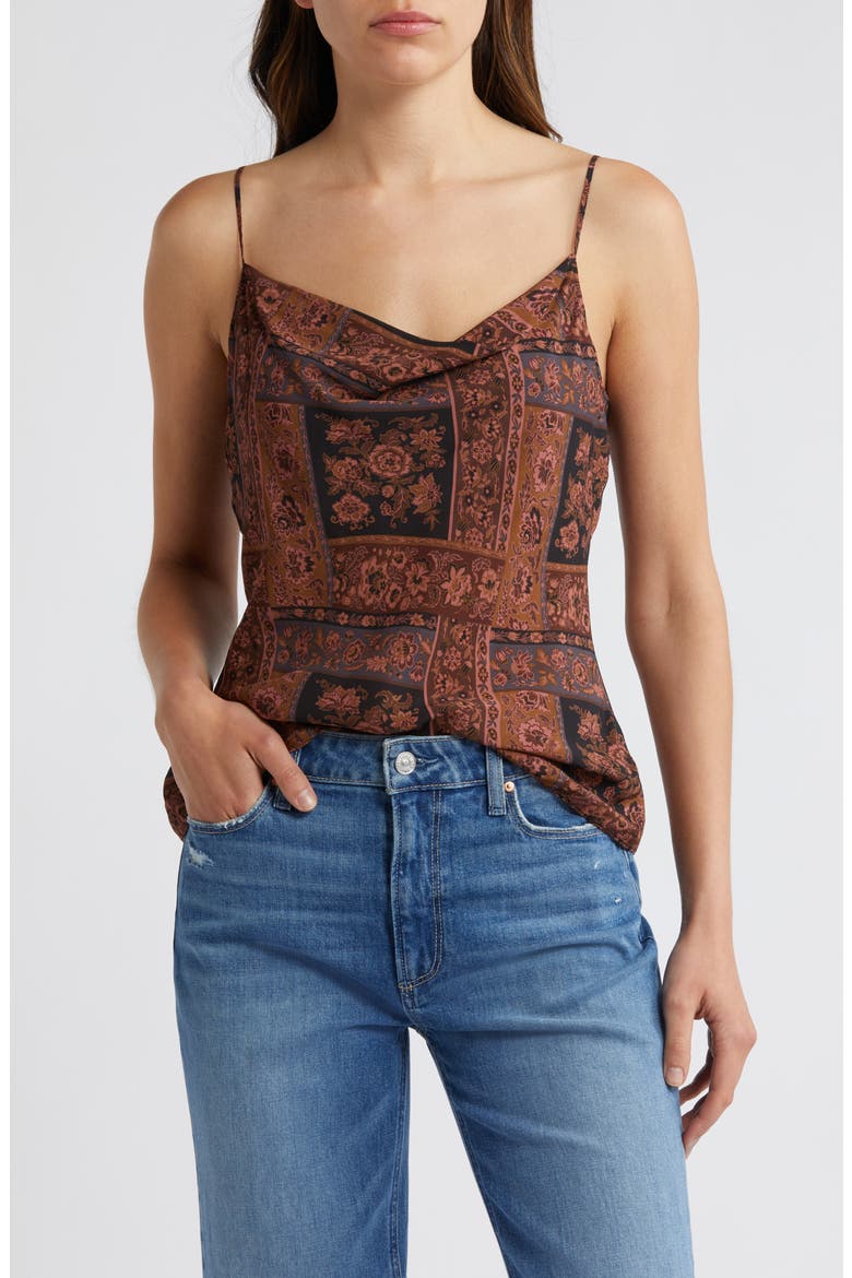 Giovanna Print Camisole, Main, color, BLK MLTI