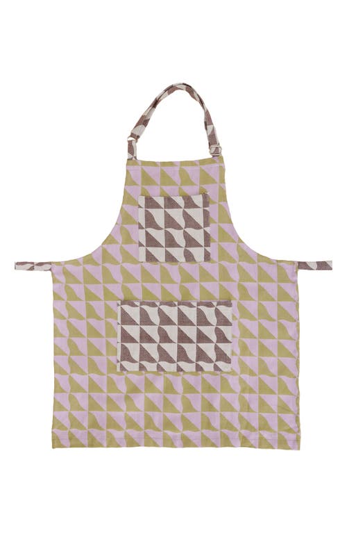 Dusen Dusen Pattern Apron in Sail 