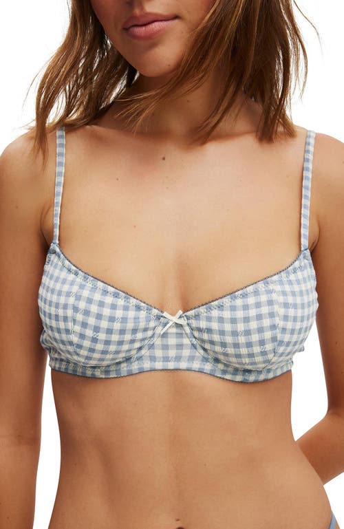 COTTON ON BODY DOTTIE WOVEN UNDERWIRE BRA