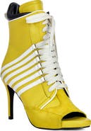 AZALEA WANG Eleven Peep Toe Bootie