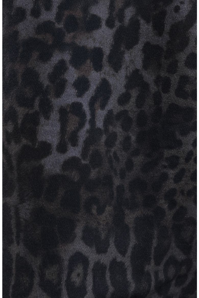 Leopard Print Monster Sweatpants, Alternate, color, CHARCOAL