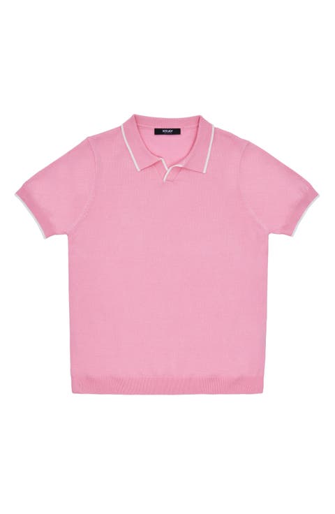 Kids' Johnny Collar Polo Sweater