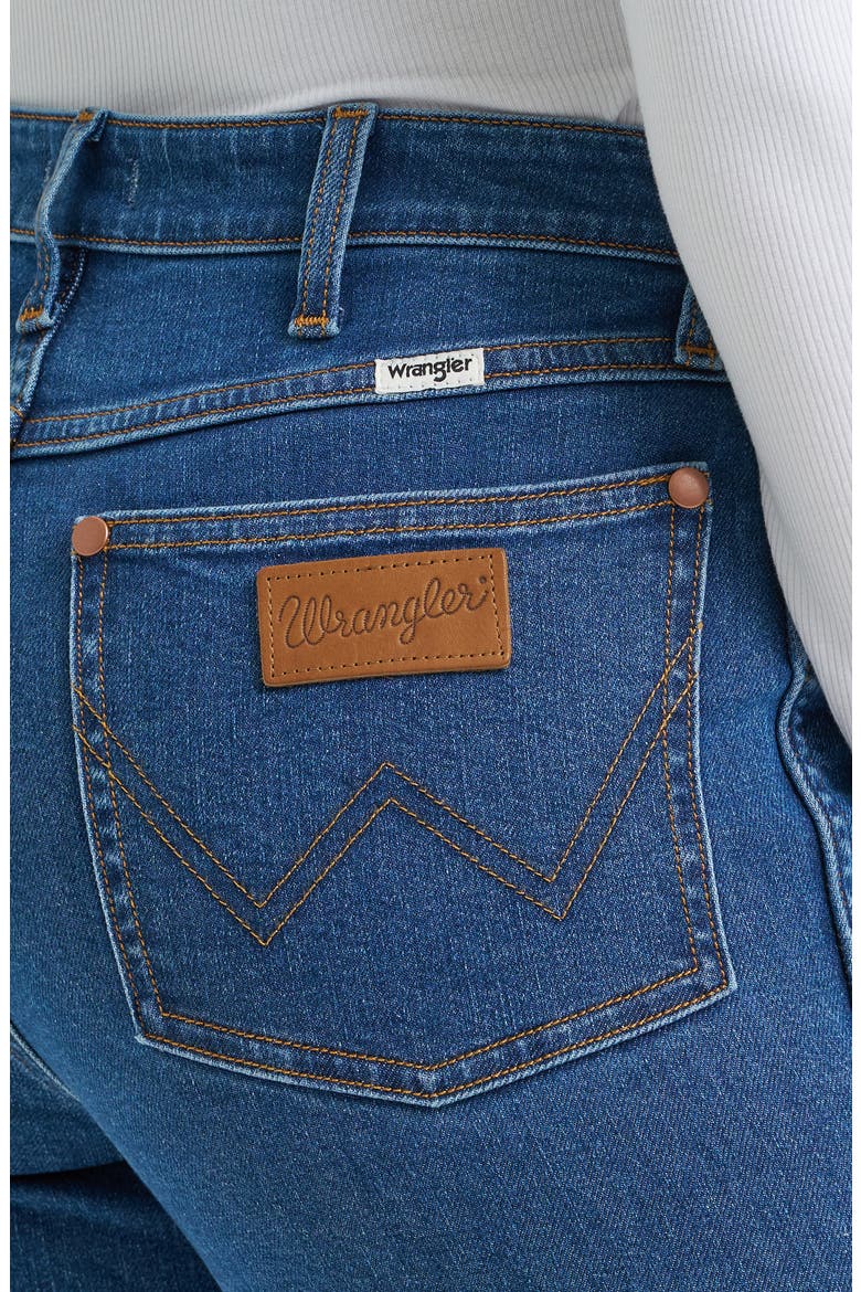 Retro Seam High Waist Flare Leg Jeans, Alternate, color, CAROLINA