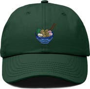 Dalix Noodles Embroidered Casual Cap