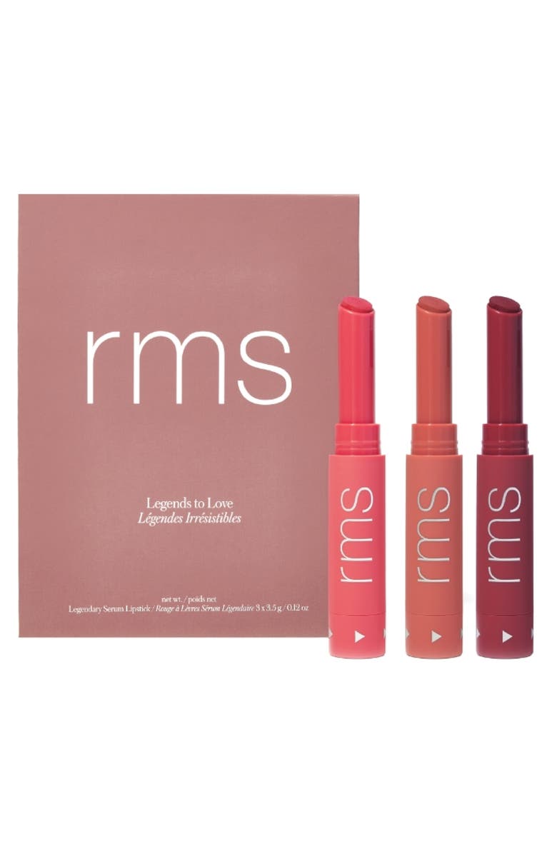 RMS Beauty Legends to Love 3-Piece Lipstick Set $105 Value, Main, color,