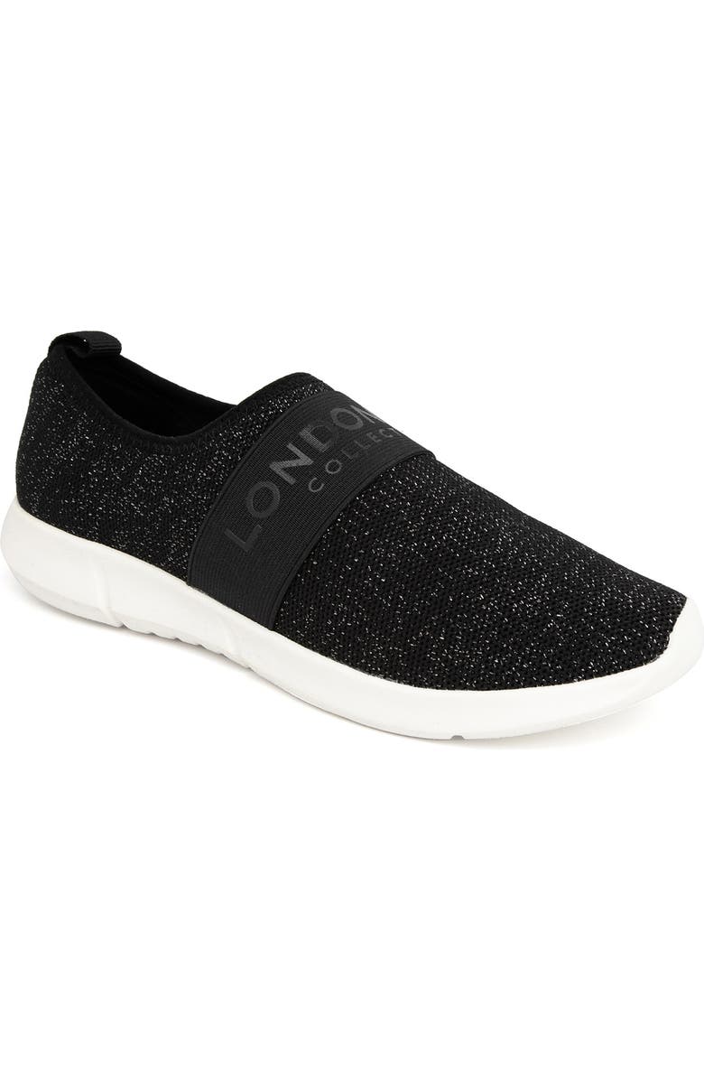London Fog Kassa Knit Slip-On Sneaker - Wide Width Available, Main, color,