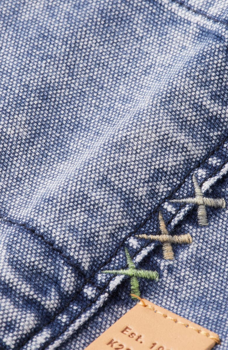 Scotch & Soda Kids' Canvas Workwear Jacket, Alternate, color, Navy