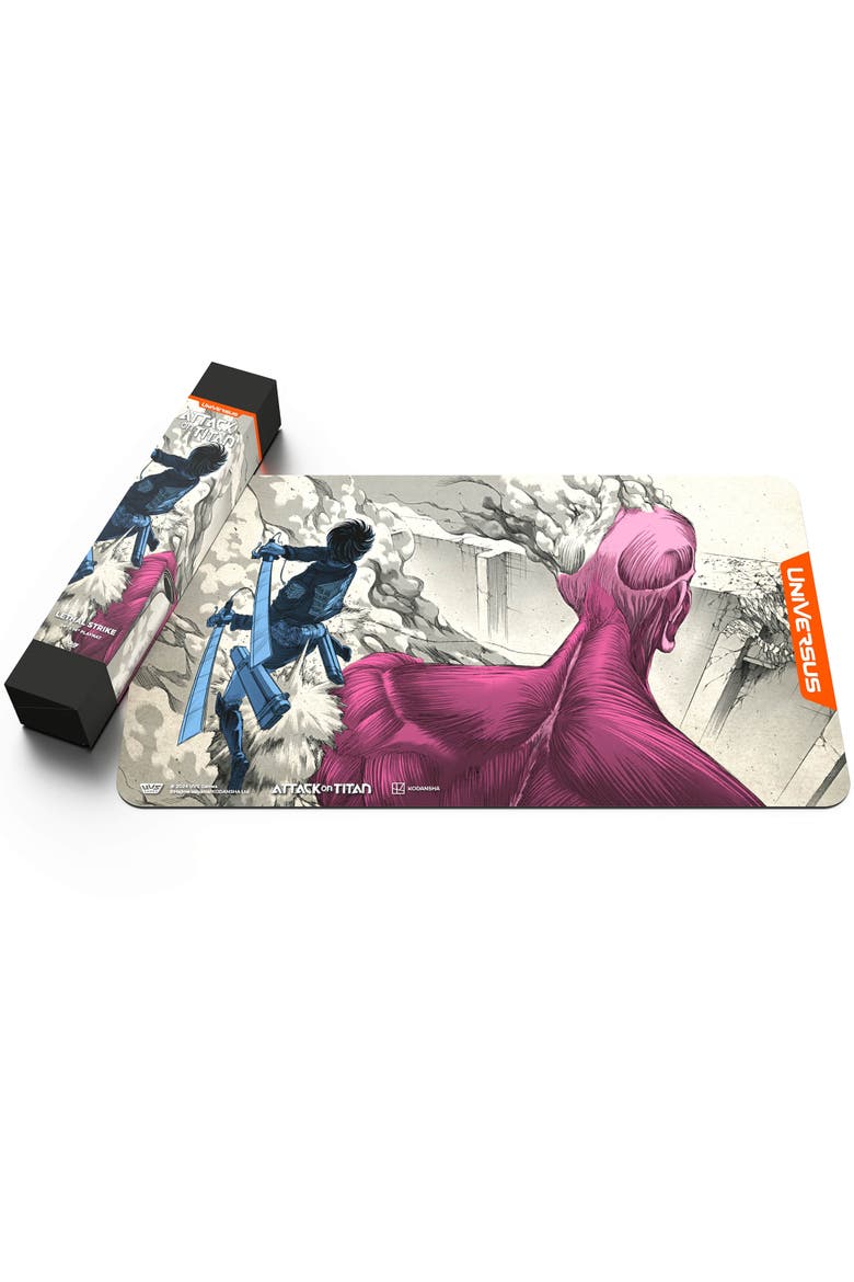 Attack On Titan Origins Of Power Lethal Strike Playmat, Alternate, color, Multicolored