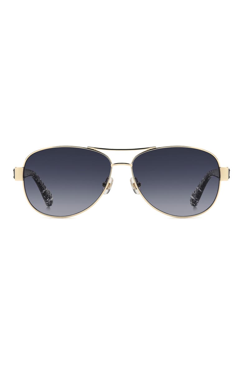 dalia 58mm gradient pilot sunglasses (Women) | Nordstrom display picture 1