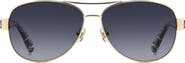 Kate Spade New York dalia 58mm gradient pilot sunglasses