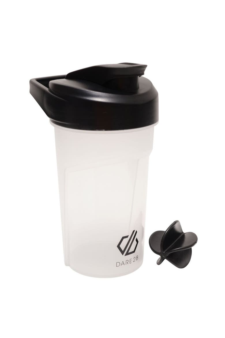 Protein Shaker, Alternate, color, Transparent and Black