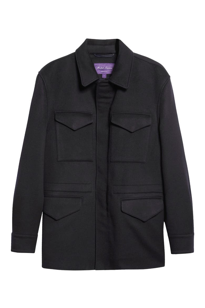 Ripley Wool & Cashmere Field Jacket, Main, color, CLASSIC CHAIRMAN NAVY