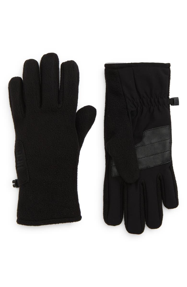 UGG<sup>®</sup> Men's Fleece Gloves, Main, color, 