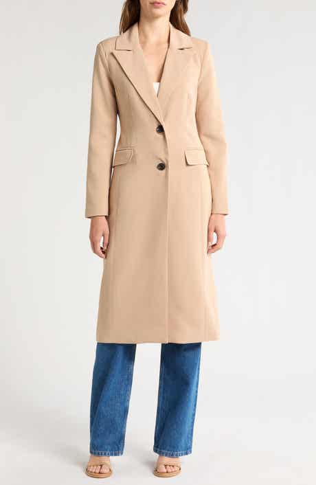 Avec Les Filles Blazer Trench Coat