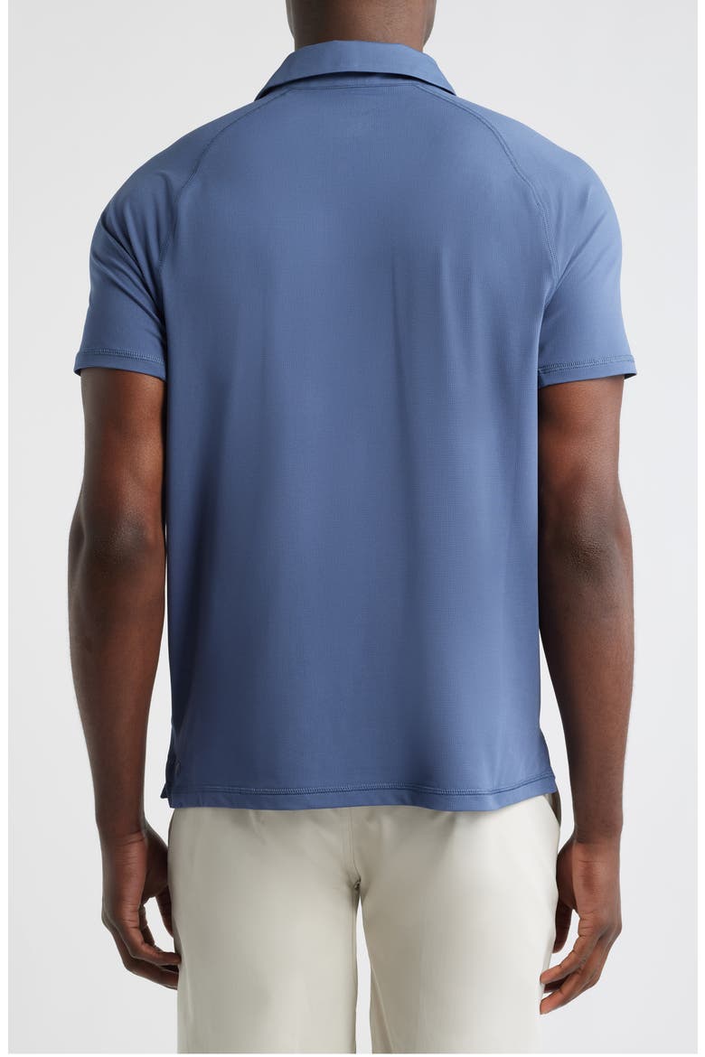 Endurance Performance Polo, Alternate, color, BLUE VINTAGE