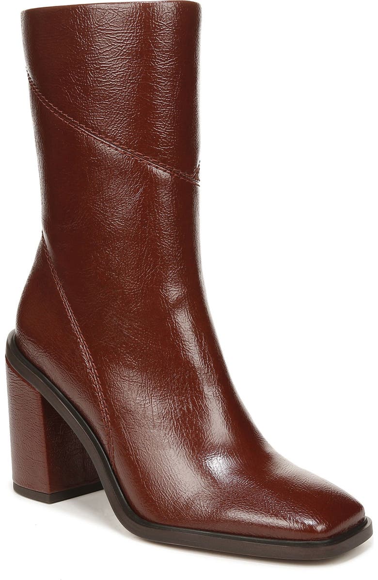 Franco Sarto Stevie Bootie, Main, color, Mahogany