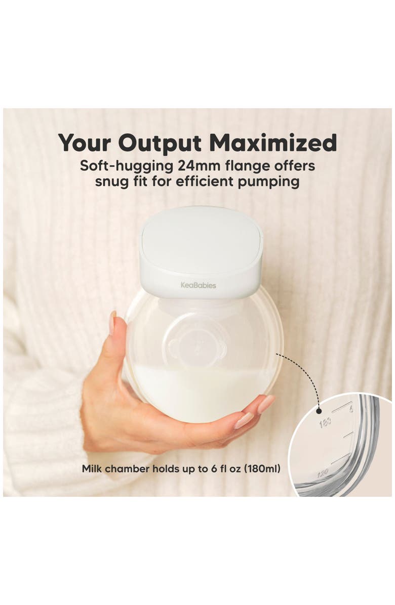KeaBabies Pulse Breast Pump, Alternate, color, Zen