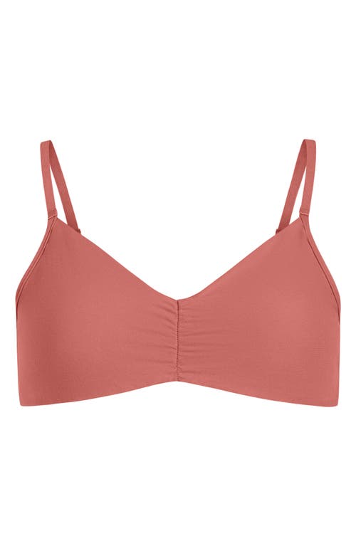 Commando Cotton Blend Bralette In Pink