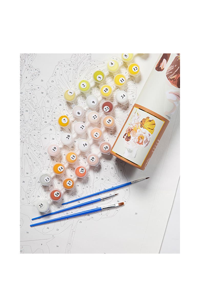 Journey of Something Paint By Numbers, Pink Haze, DIY Adult Painting Craft Kit, Alternate, color,