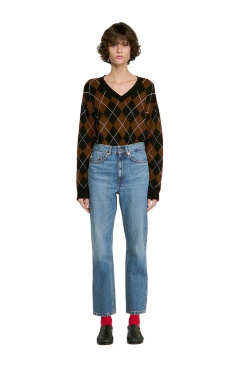 Straight-leg 5-pocket Jeans