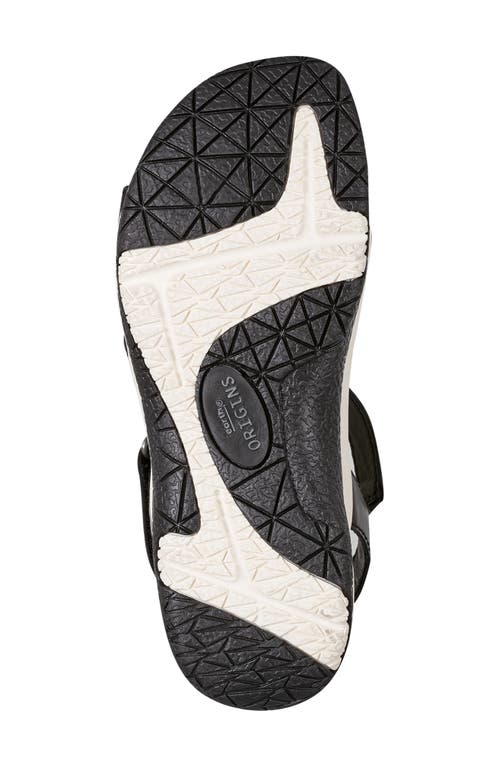 Earth Women's Sterling Strappy Sporty Sandals In Black