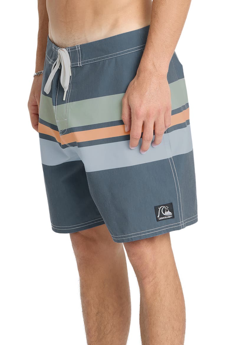Original Straight Board Shorts, Alternate, color, DARK SLATE