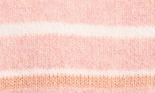 Matty M . Sophia Stripe Sweater In Pink