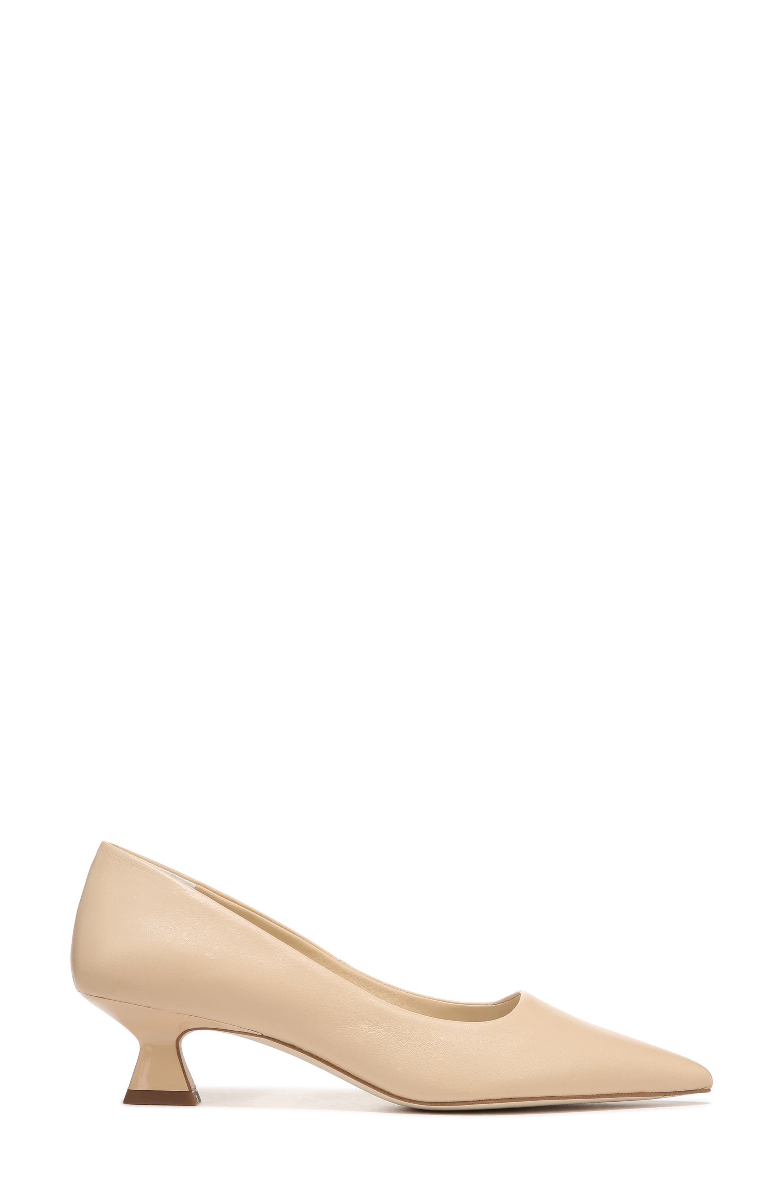 Diva Kitten Heel Pointed Toe Pump, Alternate, color, BEIGE