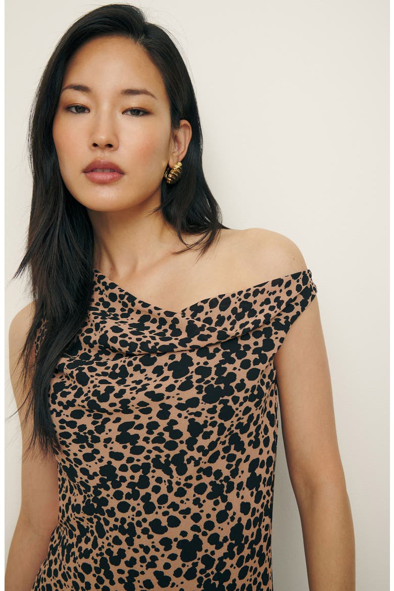Kristine Convertible Neck Minidress, Alternate, color, BLITZ