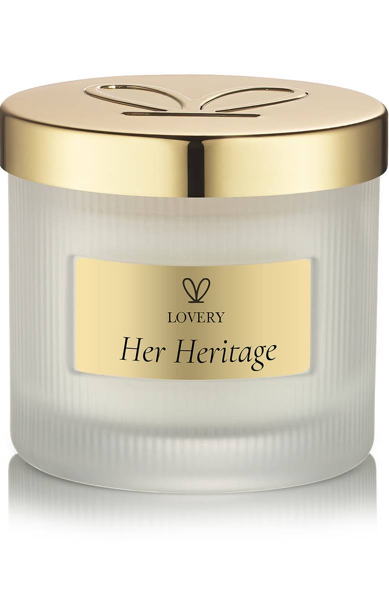 Lovery Her Heritage Luxury Scented Soy Candle, Main, color, Her Heritage