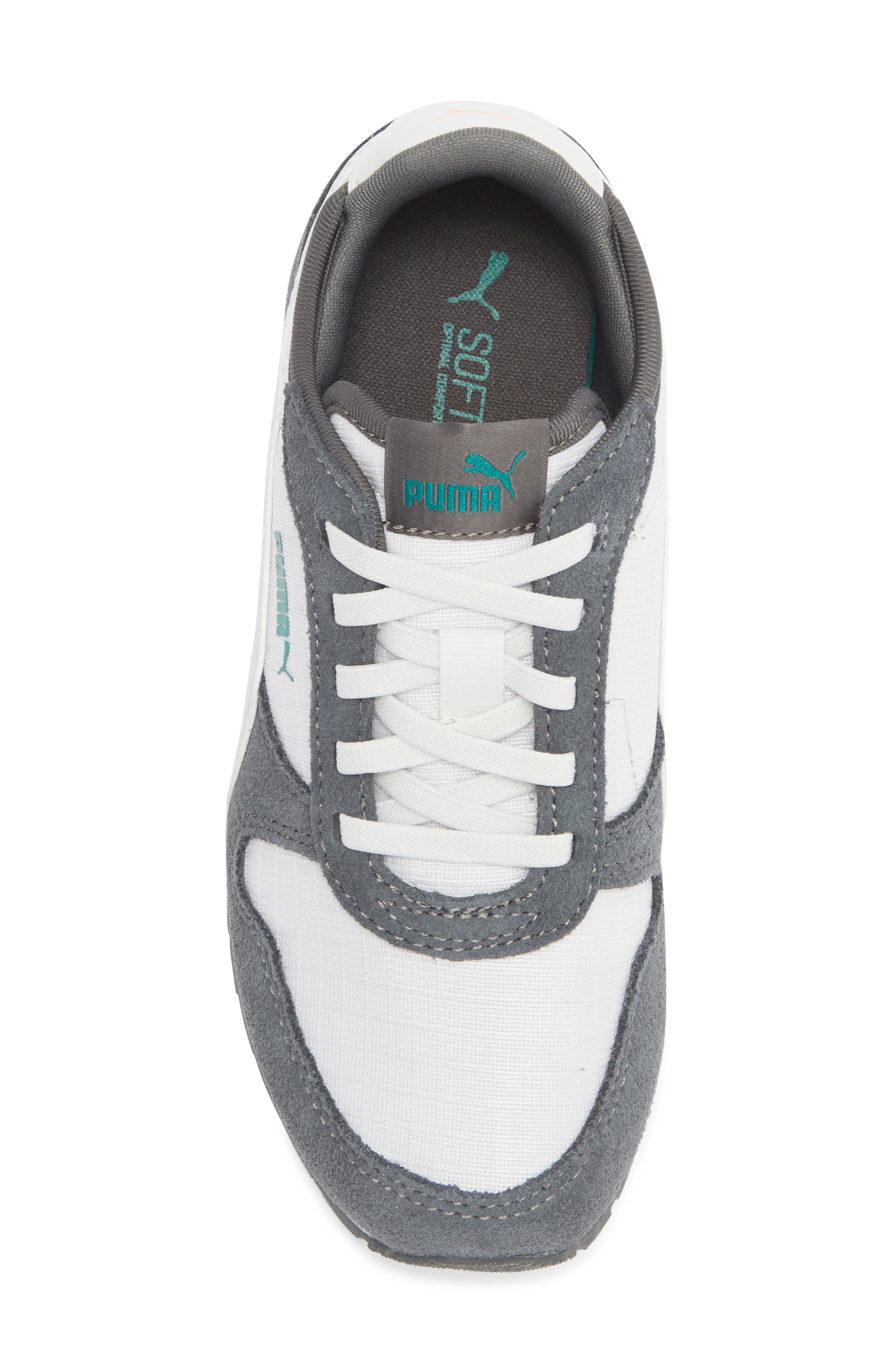 PUMA Kids' St Miller Sneaker, Alternate, color, Feather Gray-Shadow Gray-Green