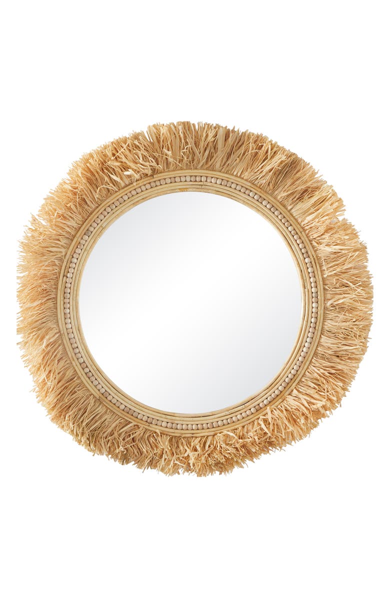 Novogratz Seagrass Wall Mirror, Main, color,