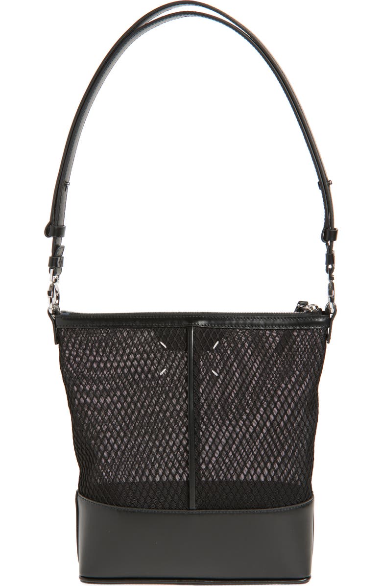 Maison Margiela Small 5AC Mixed Media Hobo Bag, Alternate, color,