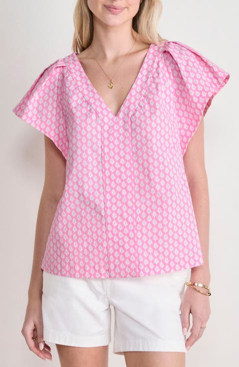 Harbor Flutter Sleeve Top