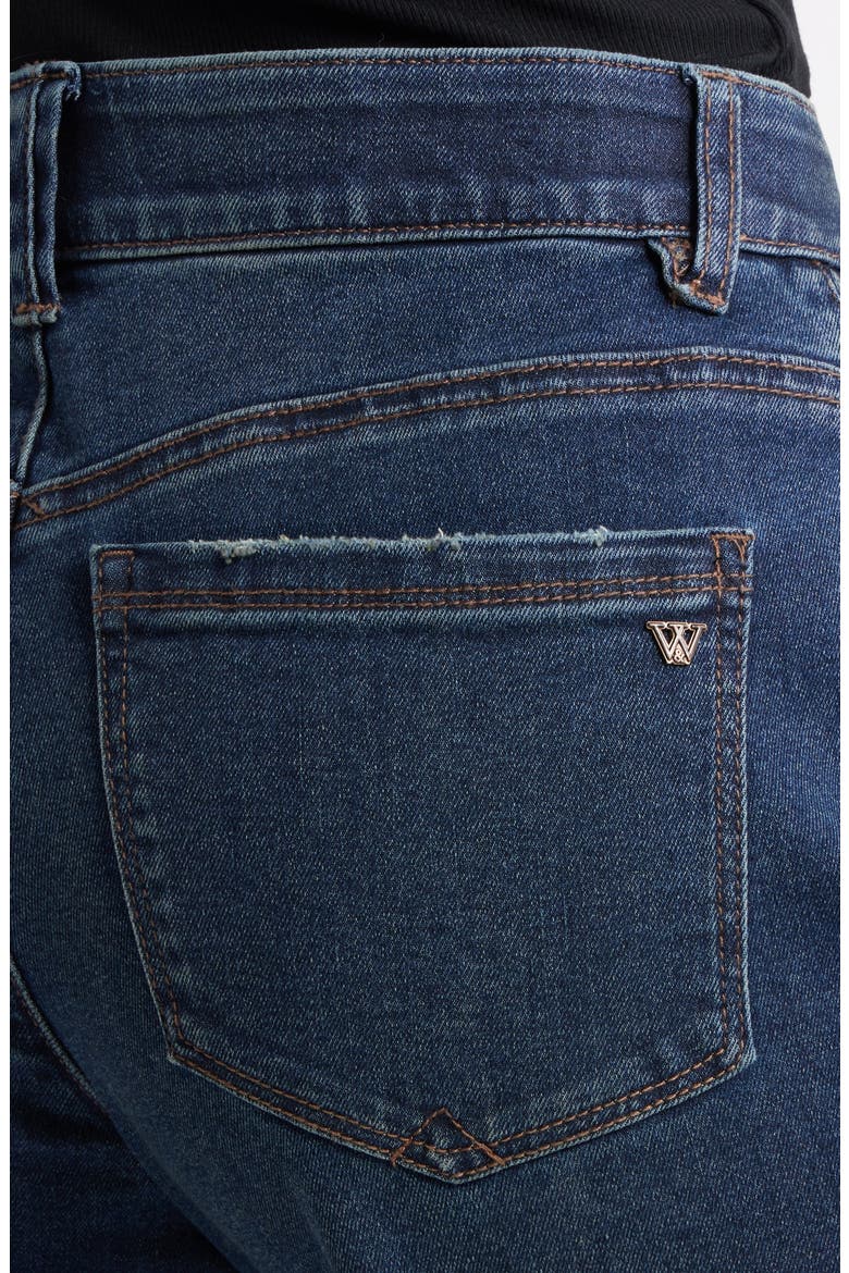 Sam High Waist Wide Leg Jeans, Alternate, color, INDIGO ARTISANAL