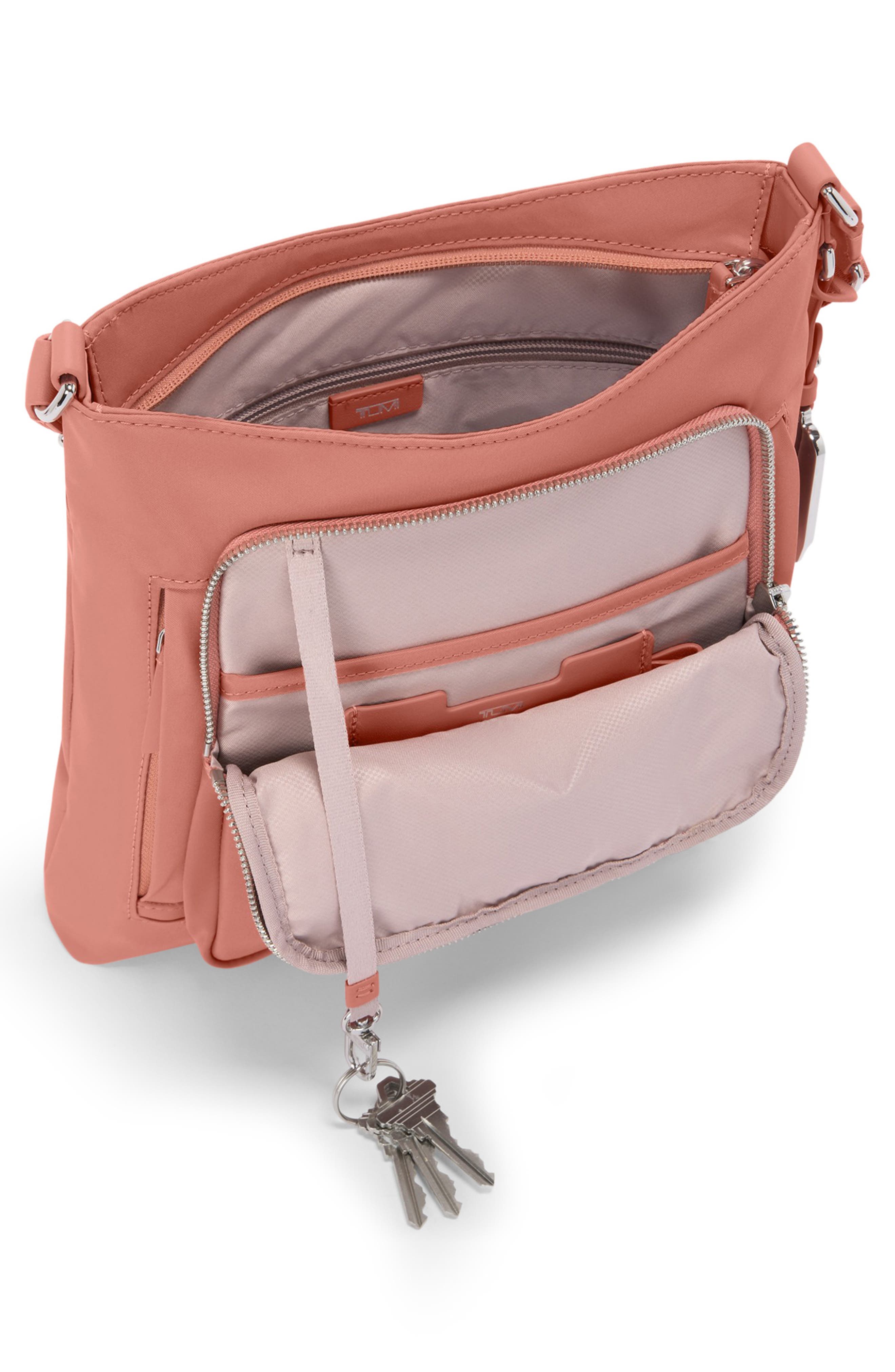 Tyler Crossbody Bag, Alternate, color, PINK CLAY