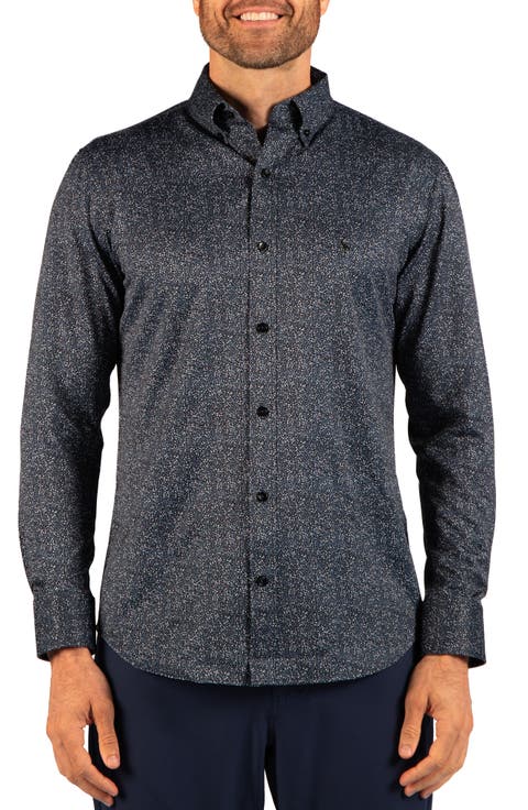 Floral Printed Performance Shirt