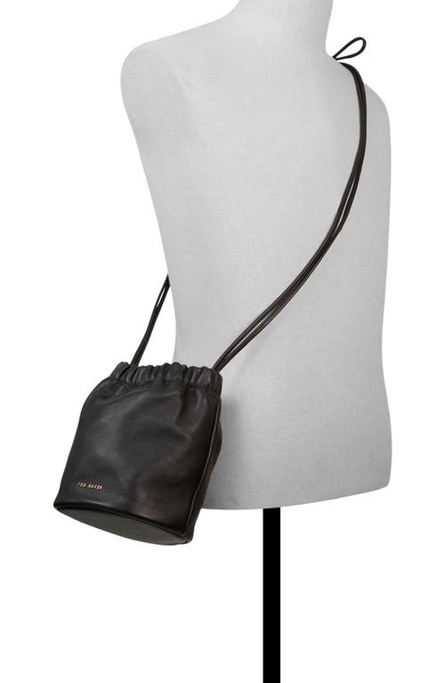 Ted Baker Camila Bucket Bag In Black/black