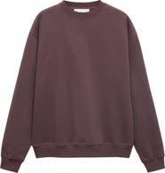 MANGO Cotton Fleece Sweatshirt