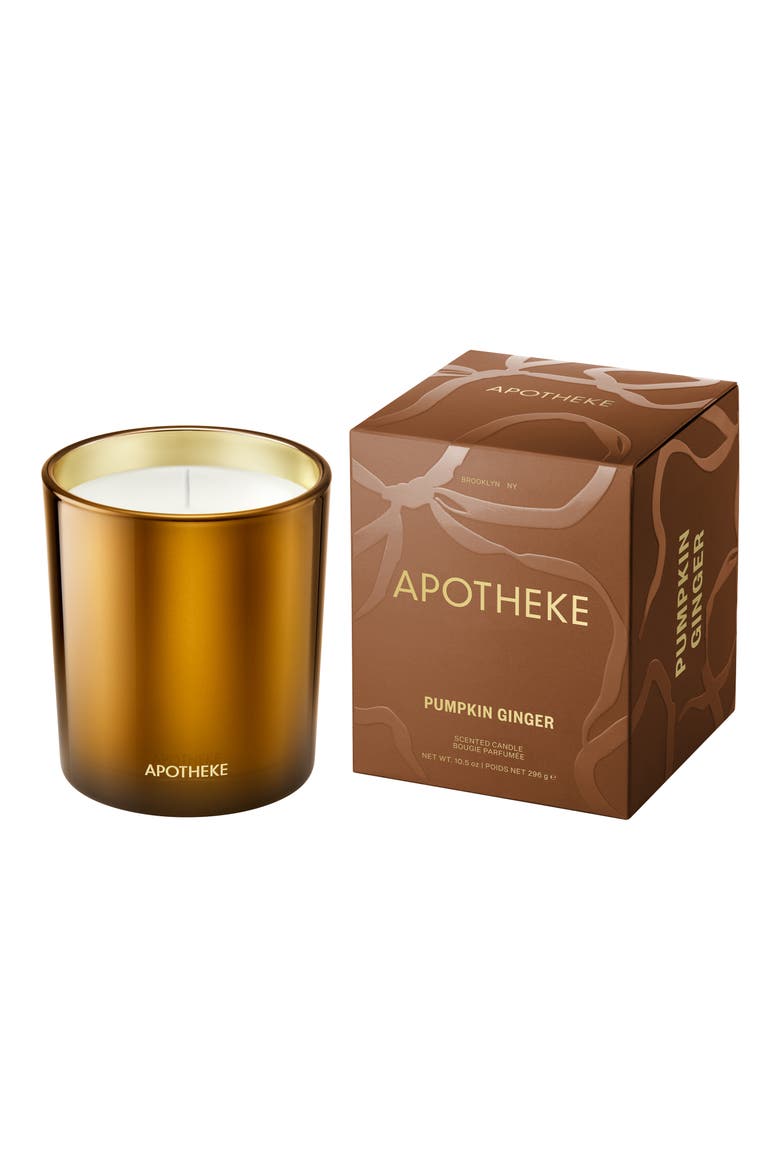 Pumpkin Ginger Classic Scented Candle, Main, color, RUST/COPPER