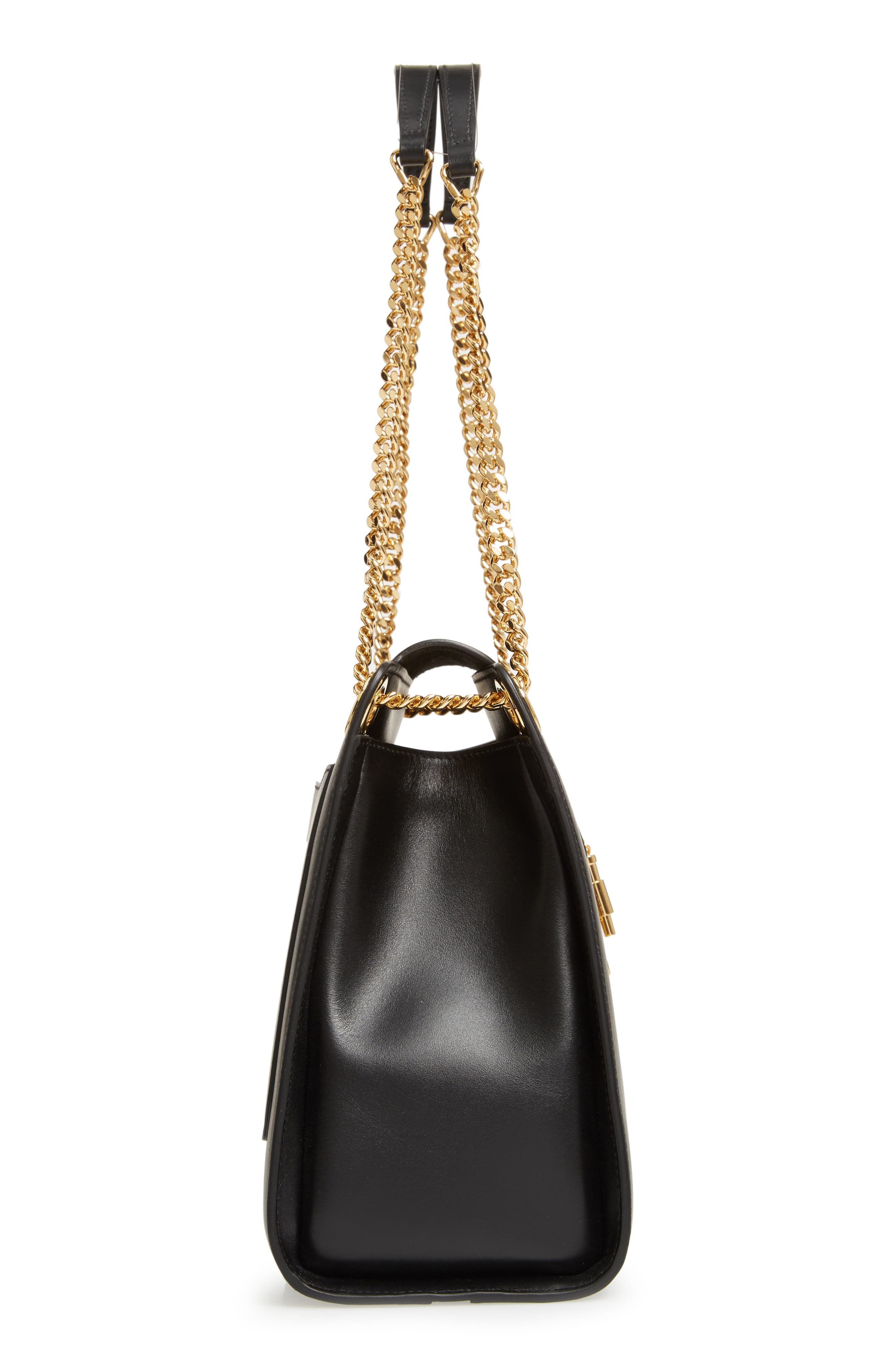 Chloé Annie Medium Leather Shoulder Bag, Alternate, color, 