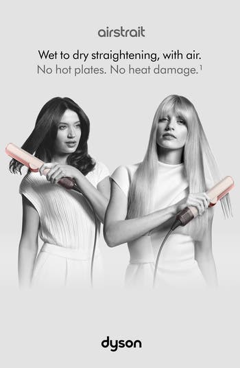 Limited Edition Ceramic Pink & Rose Gold Airstrait<sup>™</sup> Straightener