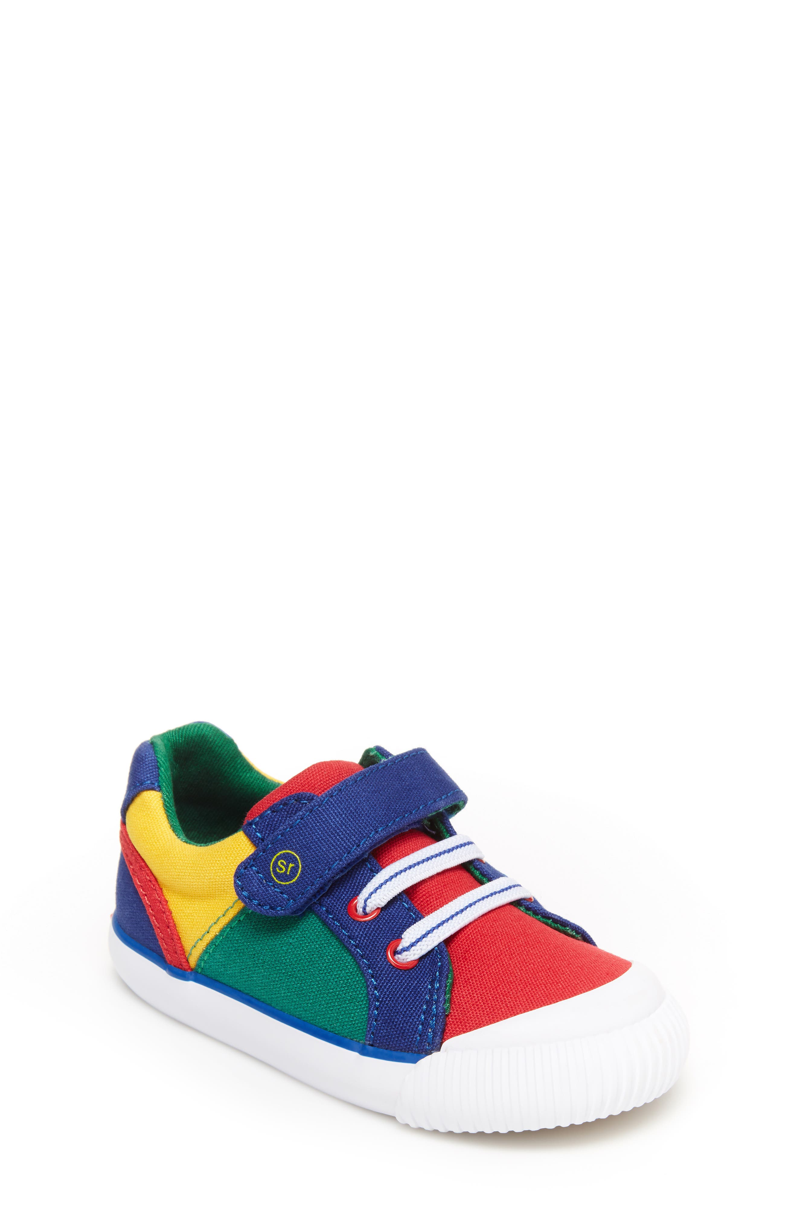 Parker Sneaker, Main, color, BLUE MULTI