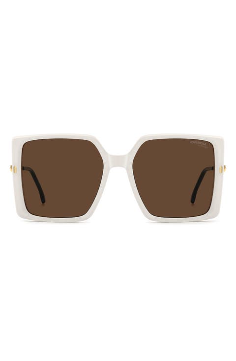 57mm Rectangular Sunglasses