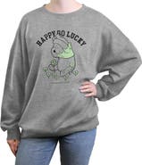 Winnie the Pooh Junior's Winnie the Pooh St. Patrick's Day Happy Go Lucky Sweatshirt