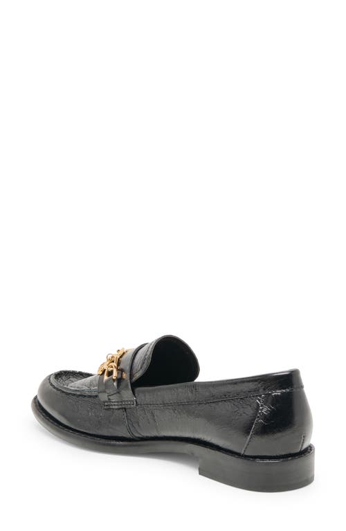 Dolce Vita Waylen Loafers Midnight Crinkle Patent In Black